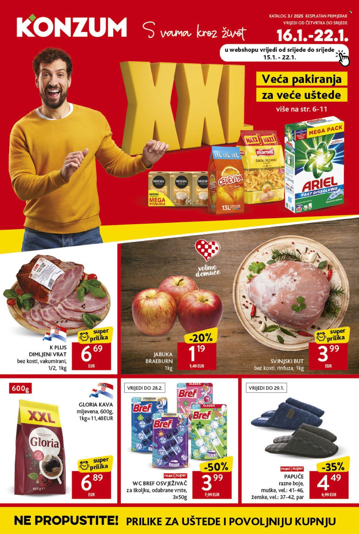 Konzum katalog - 16.01.2025. - 22.01.2025. Stranica 1
