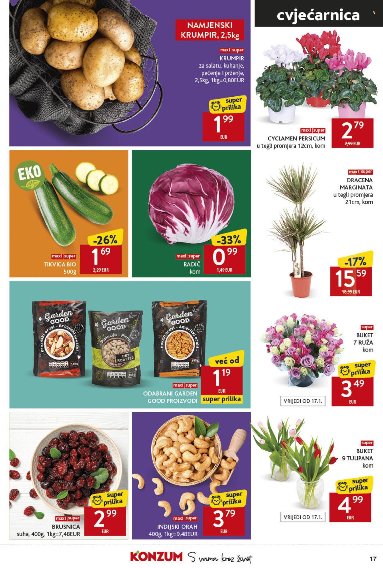Konzum katalog - 16.01.2025. - 22.01.2025. Stranica 17