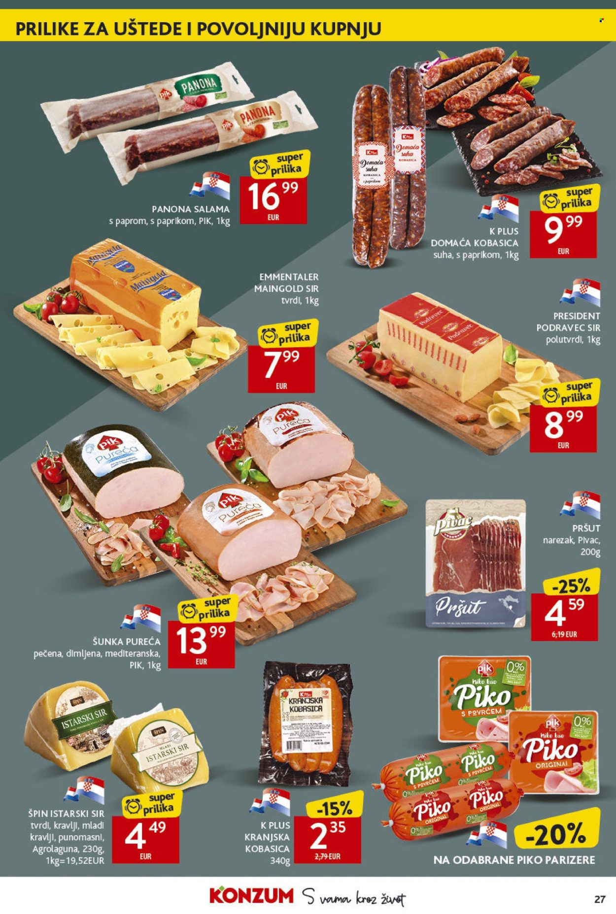 Konzum katalog - 16.01.2025. - 22.01.2025. Stranica 27