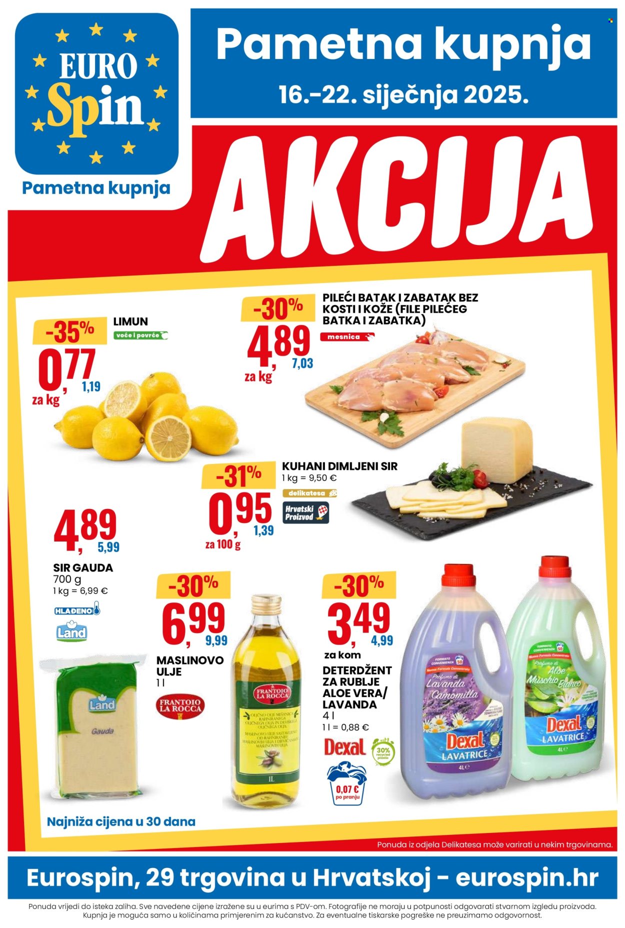 Eurospin katalog - 16.01.2025. - 22.01.2025. Stranica 1