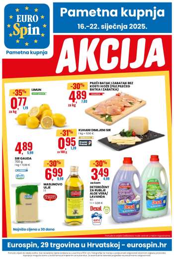 Eurospin katalog - 16.01.2025. - 22.01.2025.