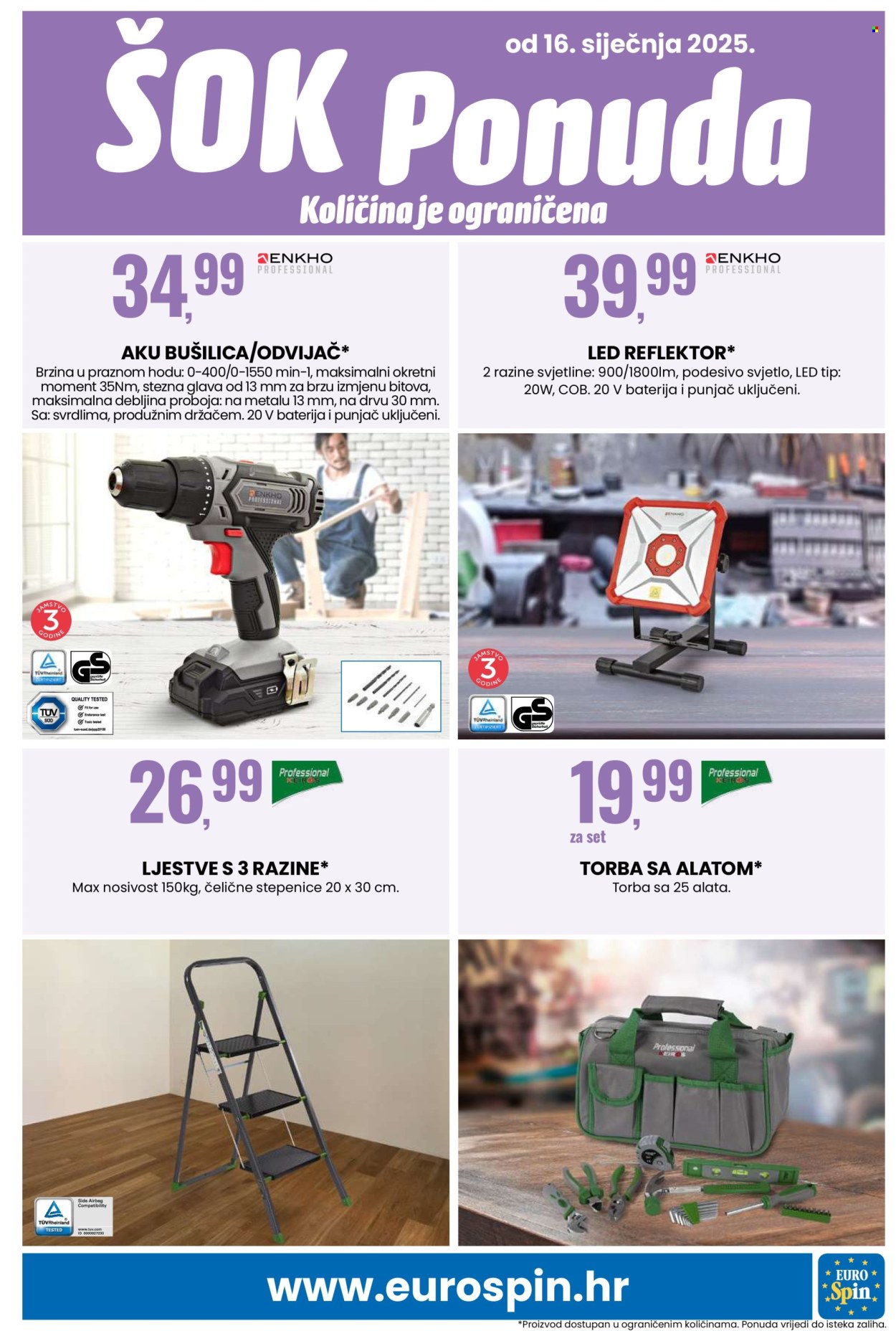 Eurospin katalog - 16.01.2025. - 22.01.2025. Stranica 13