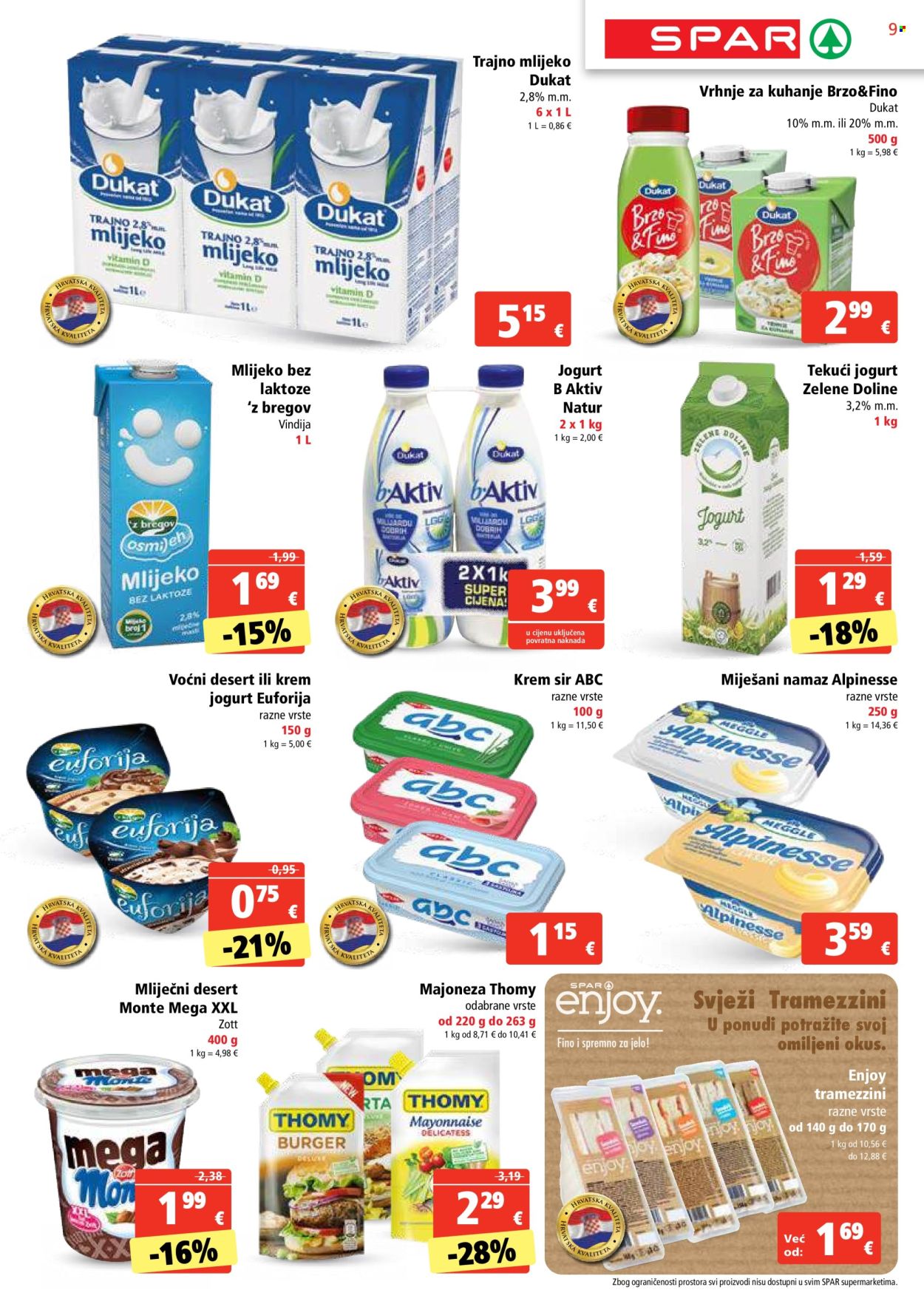 SPAR katalog - 15.01.2025. - 21.01.2025. Stranica 9