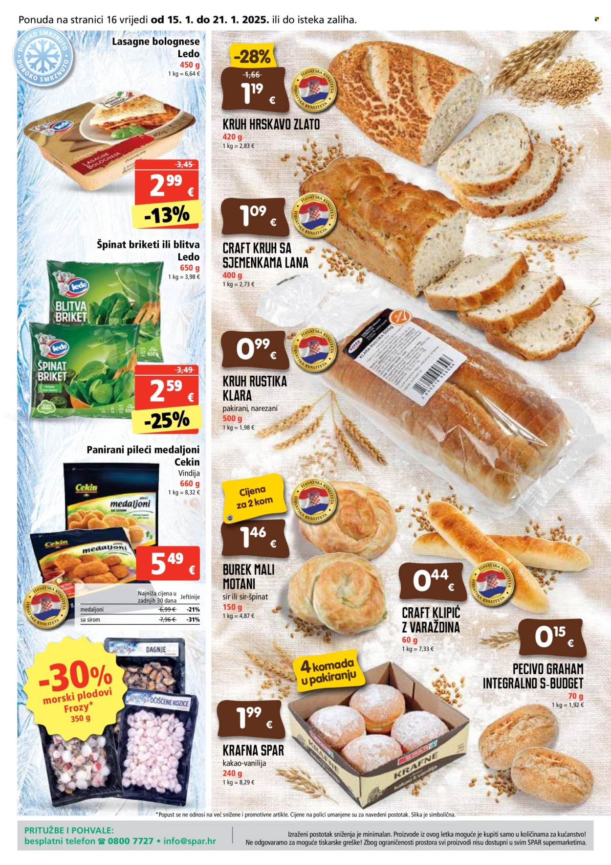 SPAR katalog - 15.01.2025. - 21.01.2025. Stranica 16