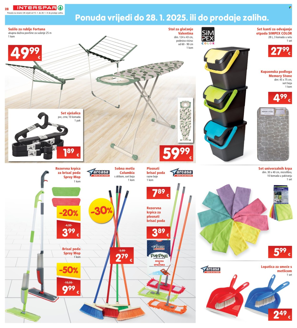 INTERSPAR katalog - 15.01.2025. - 21.01.2025. Stranica 28