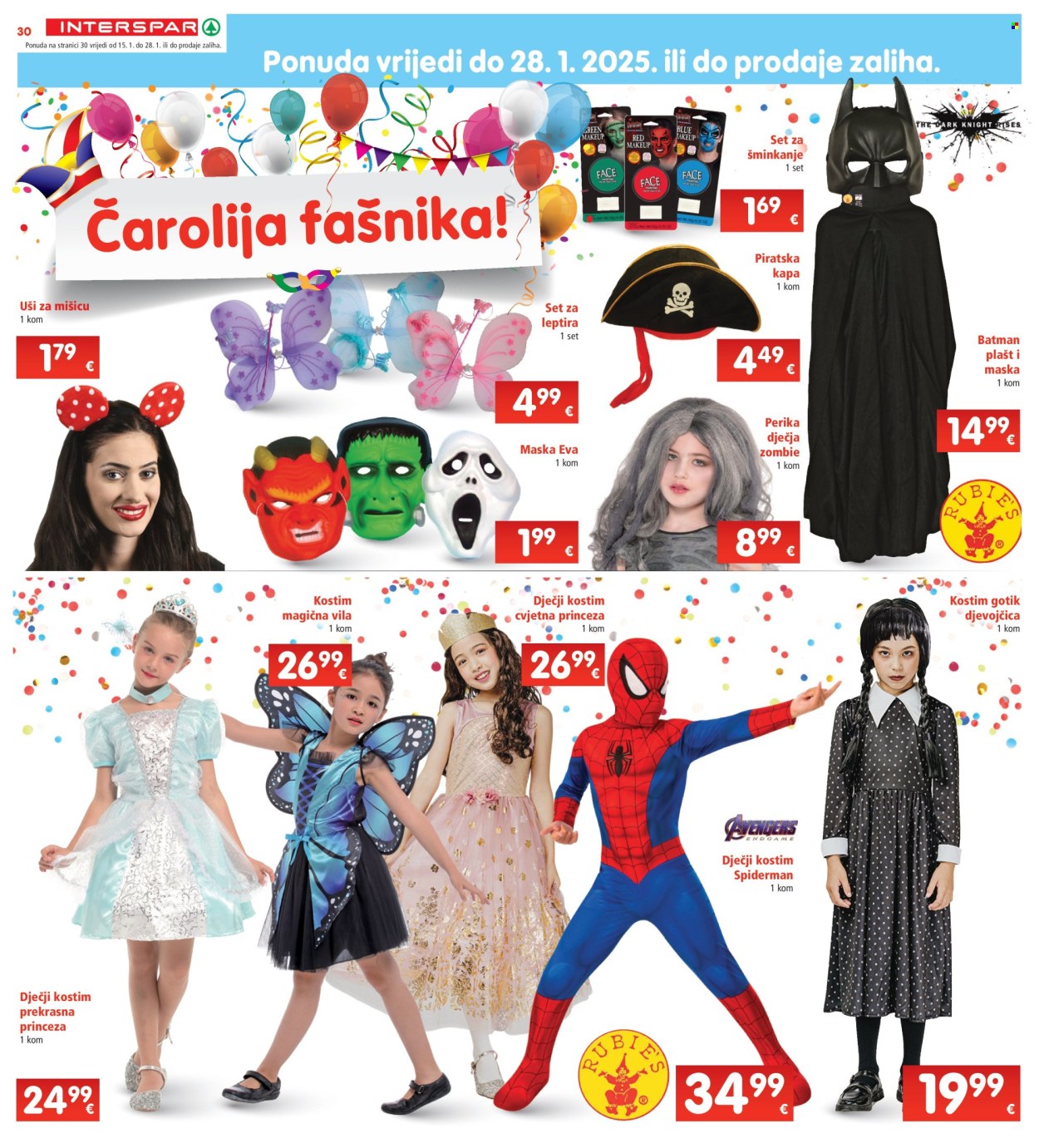 INTERSPAR katalog - 15.01.2025. - 21.01.2025. Stranica 30