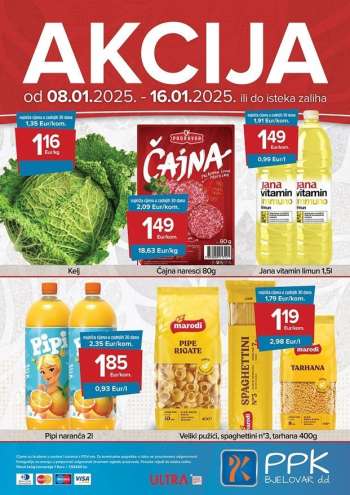 PPK Bjelovar katalog - 08.01.2025. - 16.01.2025.