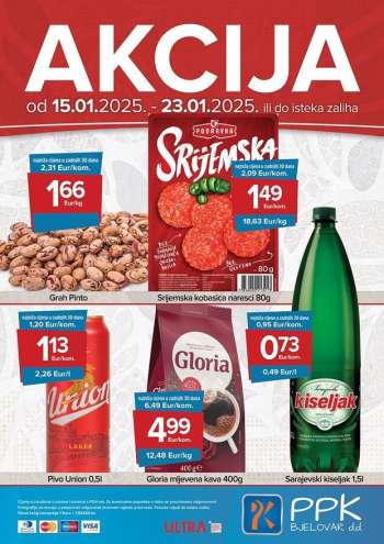 PPK Bjelovar katalog - 15.01.2025. - 23.01.2025.