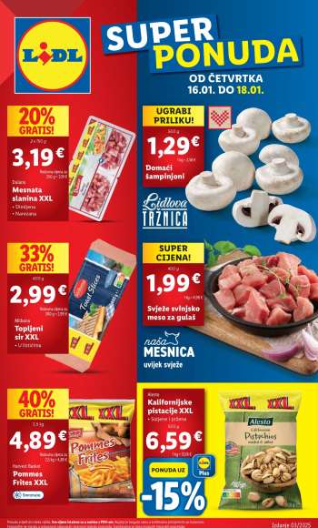 Lidl katalog - 16.01.2025. - 18.01.2025.