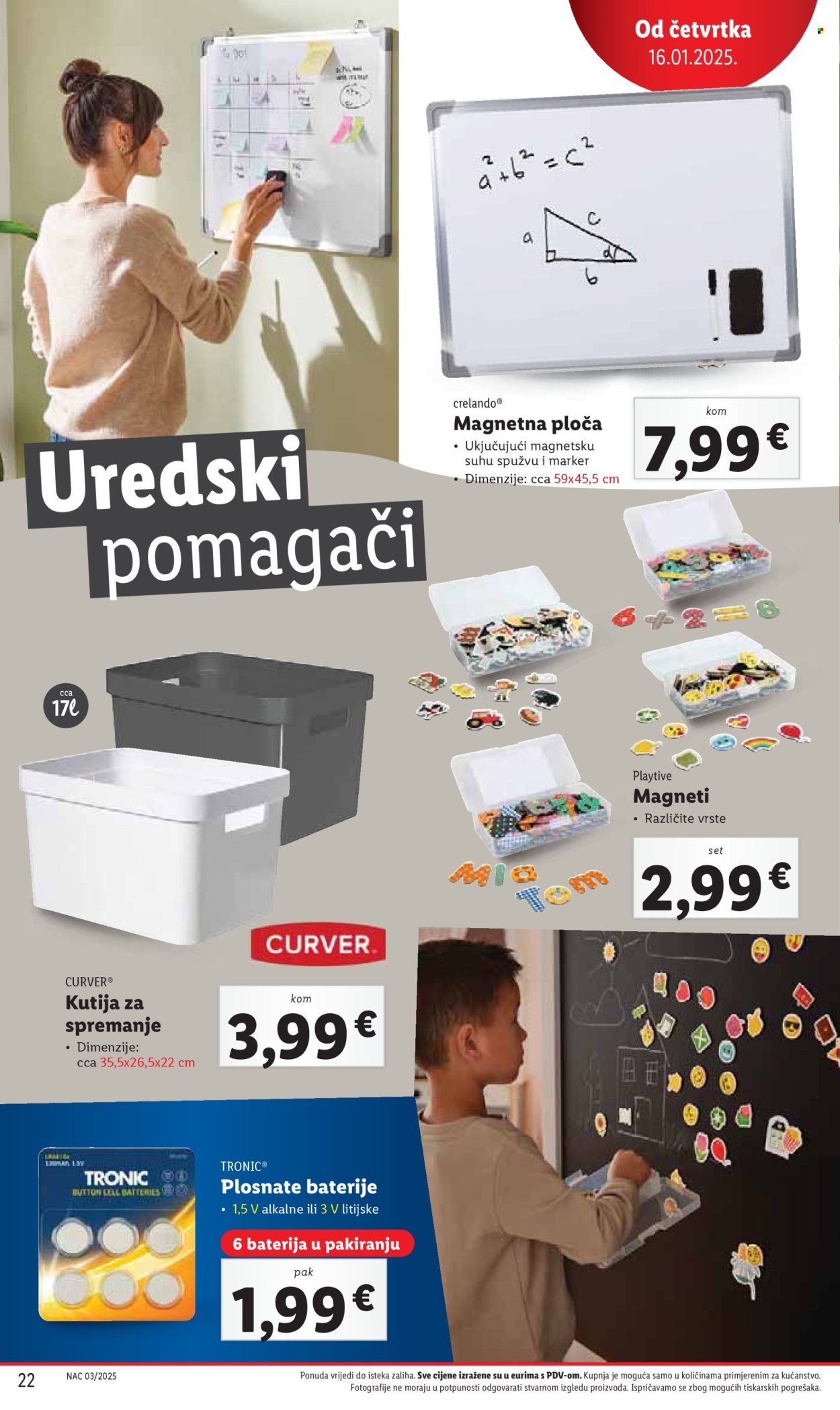 Lidl katalog - 16.01.2025. - 18.01.2025. Stranica 22