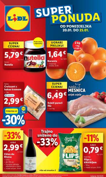 Lidl katalog - 20.01.2025. - 25.01.2025.