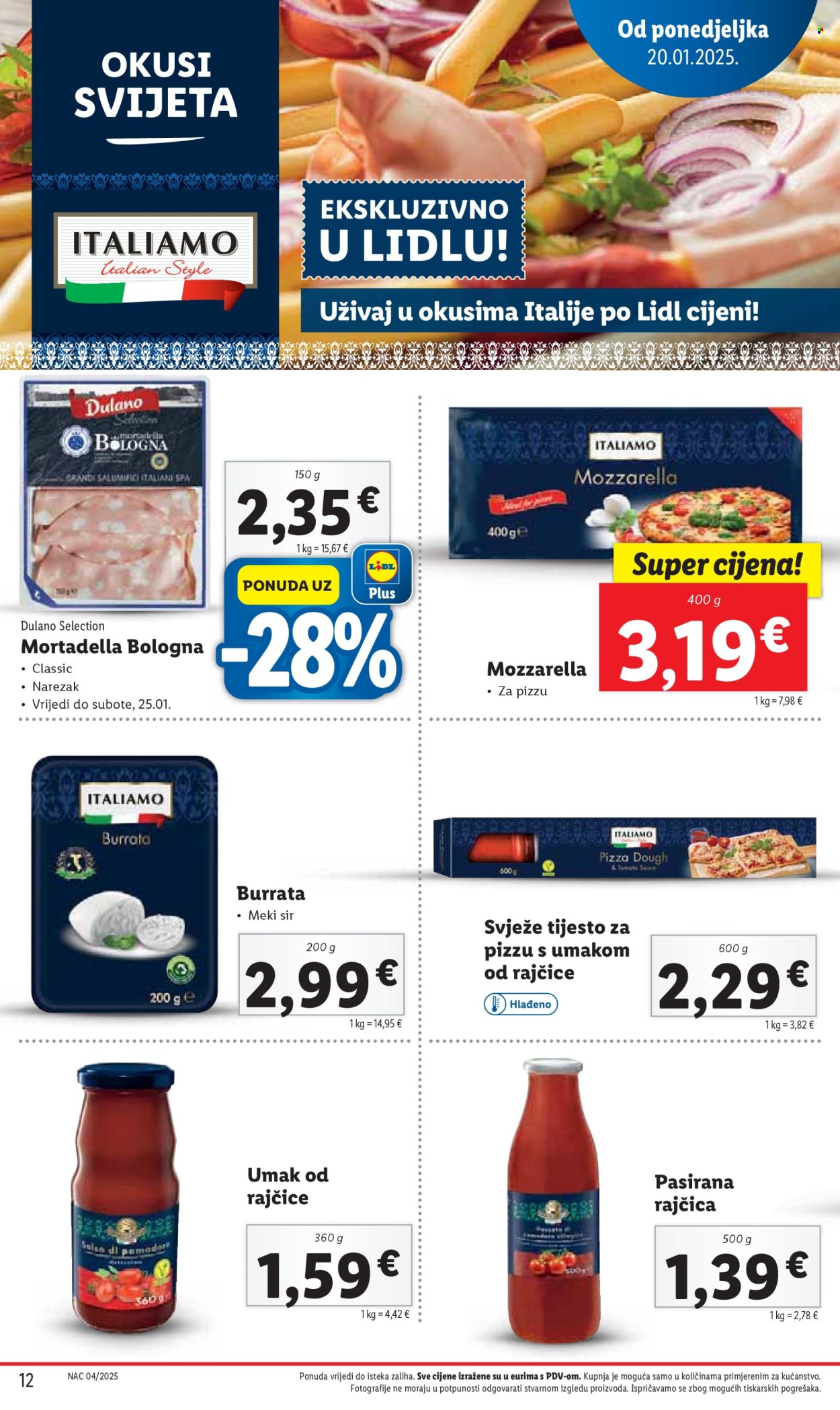 Lidl katalog - 20.01.2025. - 25.01.2025. Stranica 12