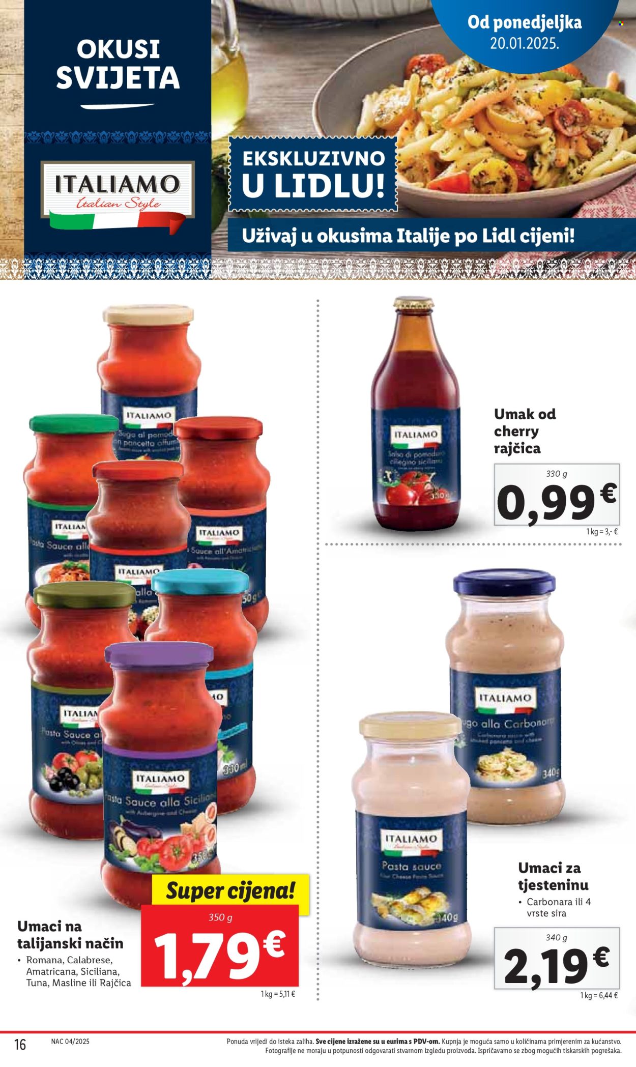 Lidl katalog - 20.01.2025. - 25.01.2025. Stranica 16