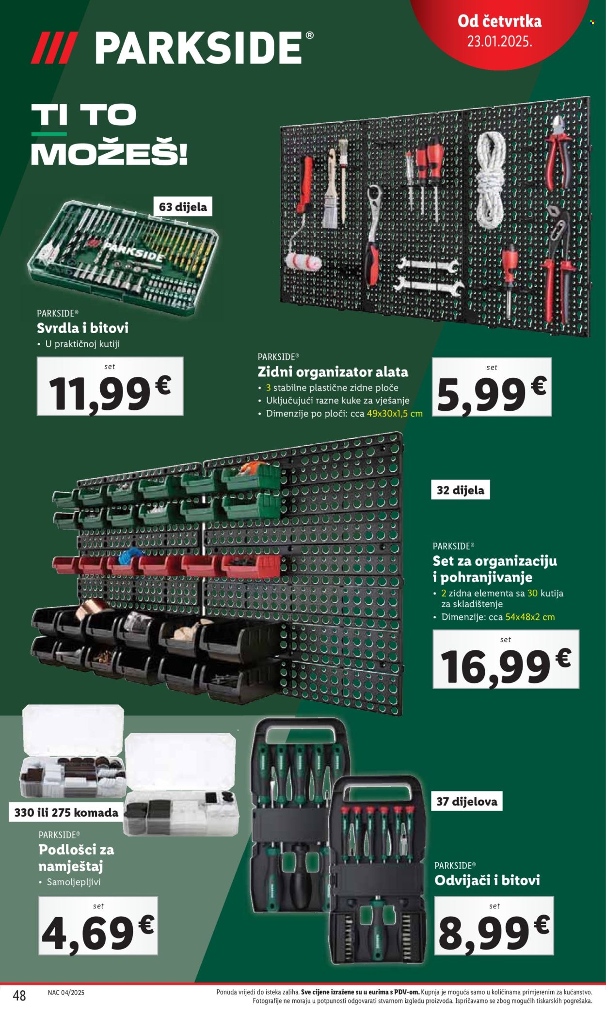 Lidl katalog - 20.01.2025. - 25.01.2025. Stranica 48