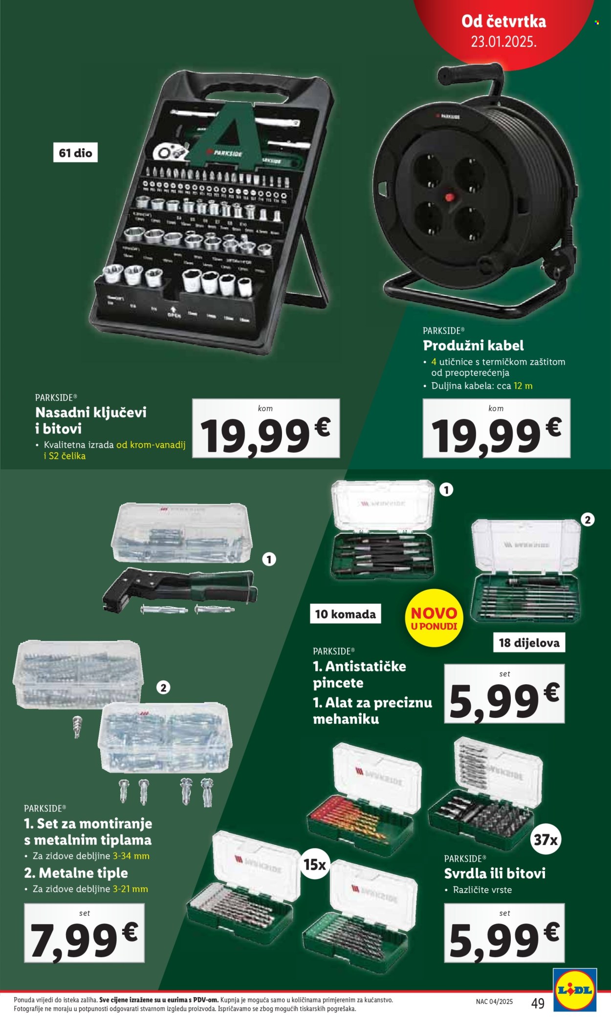 Lidl katalog - 20.01.2025. - 25.01.2025. Stranica 49