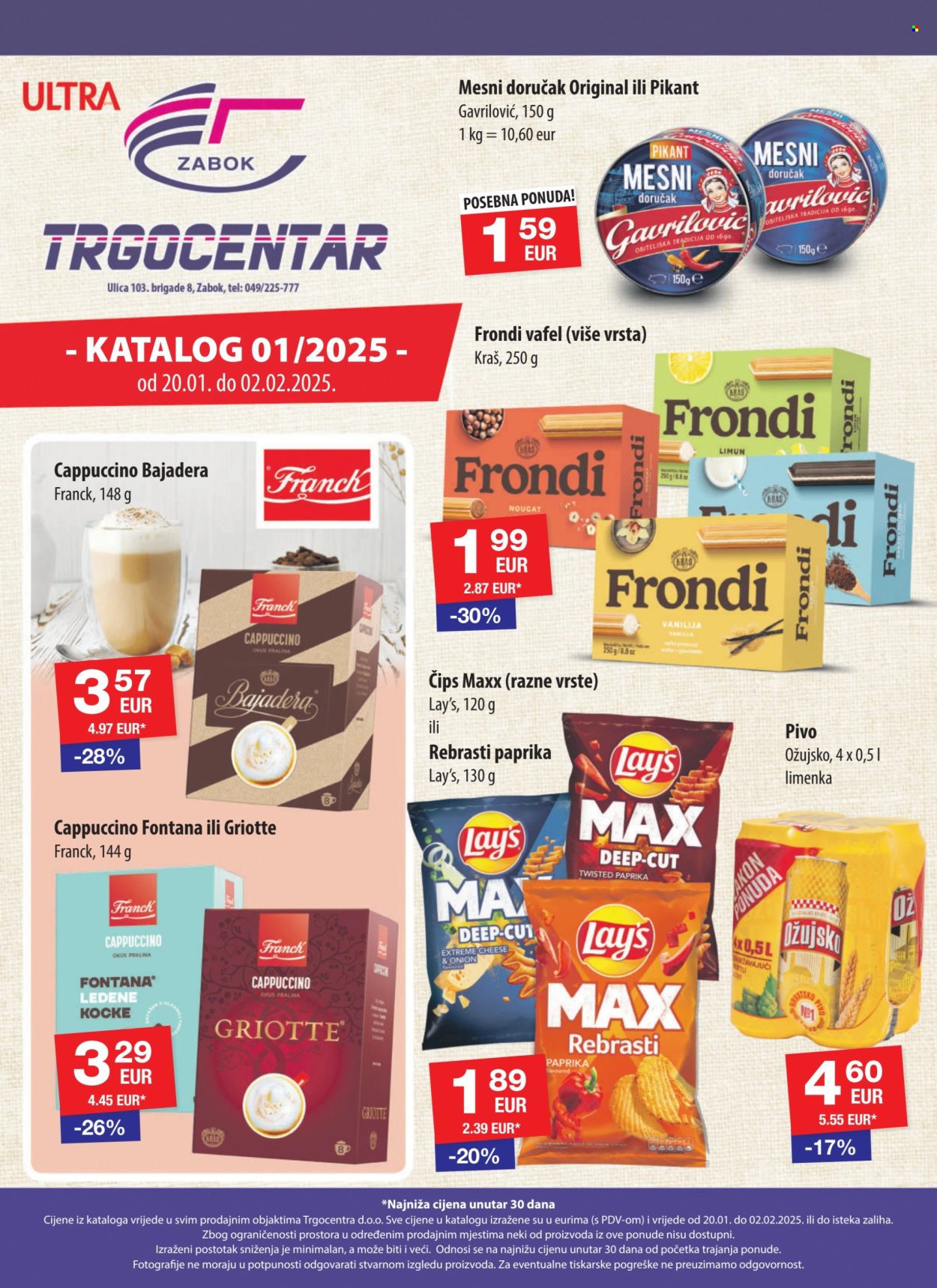 Trgocentar katalog - 20.01.2025. - 02.02.2025. Stranica 1