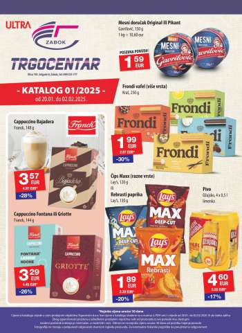 Trgocentar katalog - 20.01.2025. - 02.02.2025.