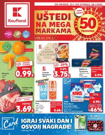 Kaufland katalog - 22.01.2025. - 28.01.2025.
