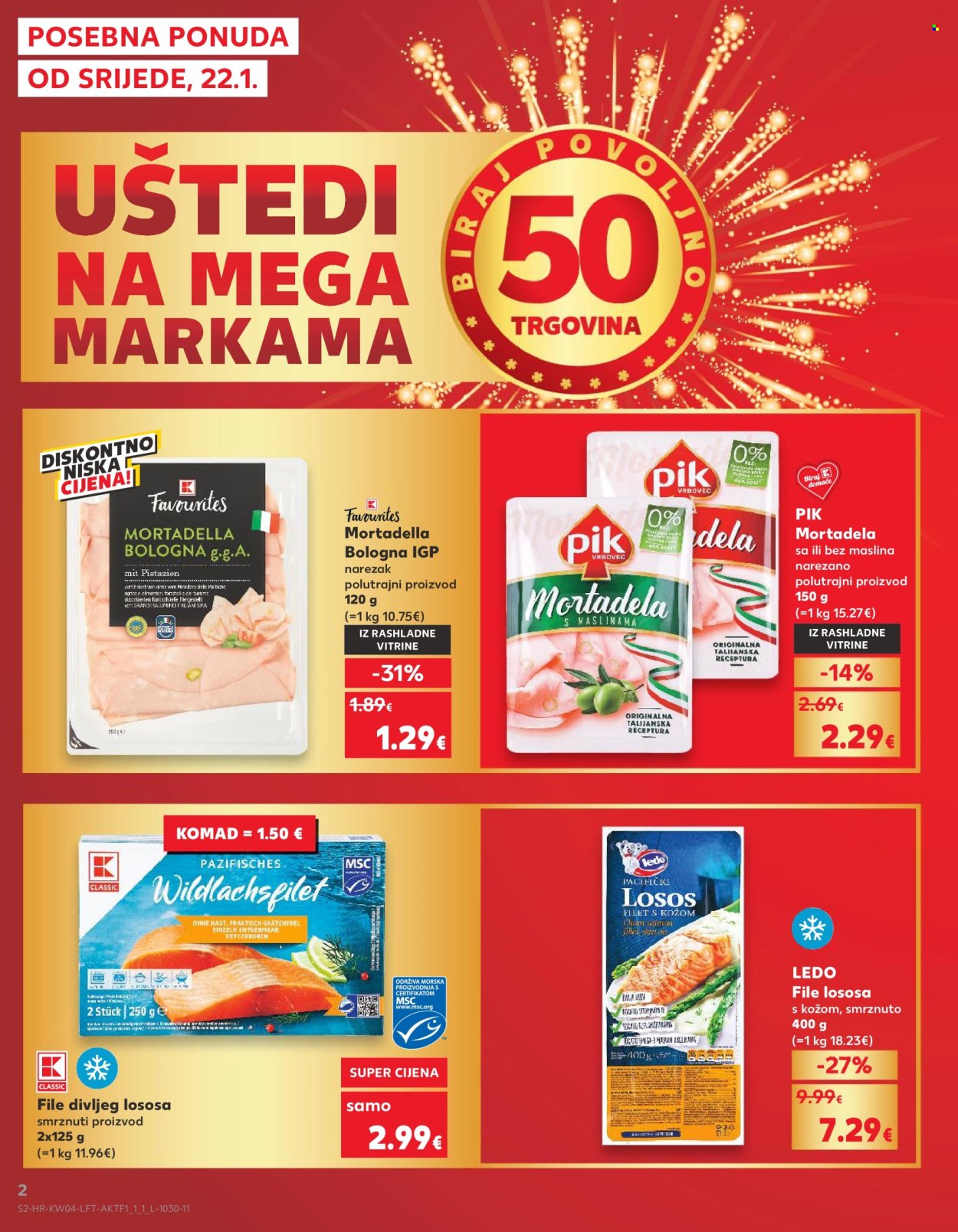 Kaufland katalog - 22.01.2025. - 28.01.2025. Stranica 2