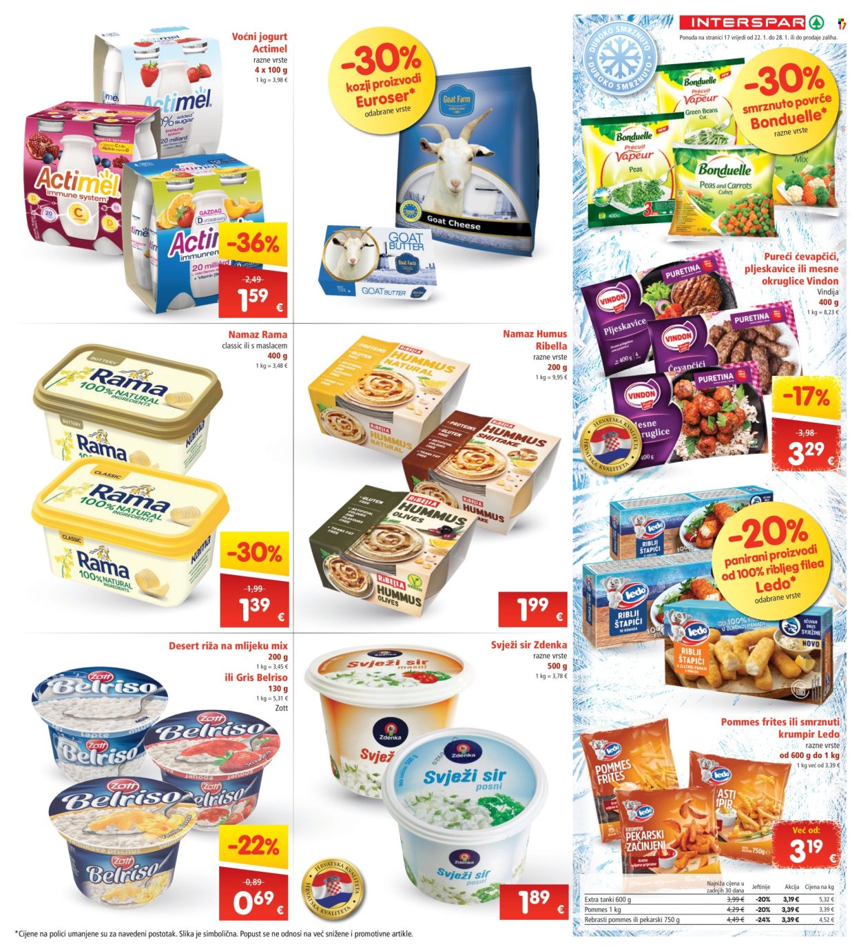 INTERSPAR katalog - 22.01.2025. - 28.01.2025. Stranica 17