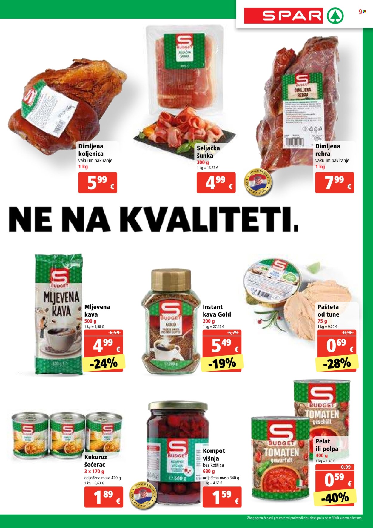 SPAR katalog - 22.01.2025. - 28.01.2025. Stranica 9