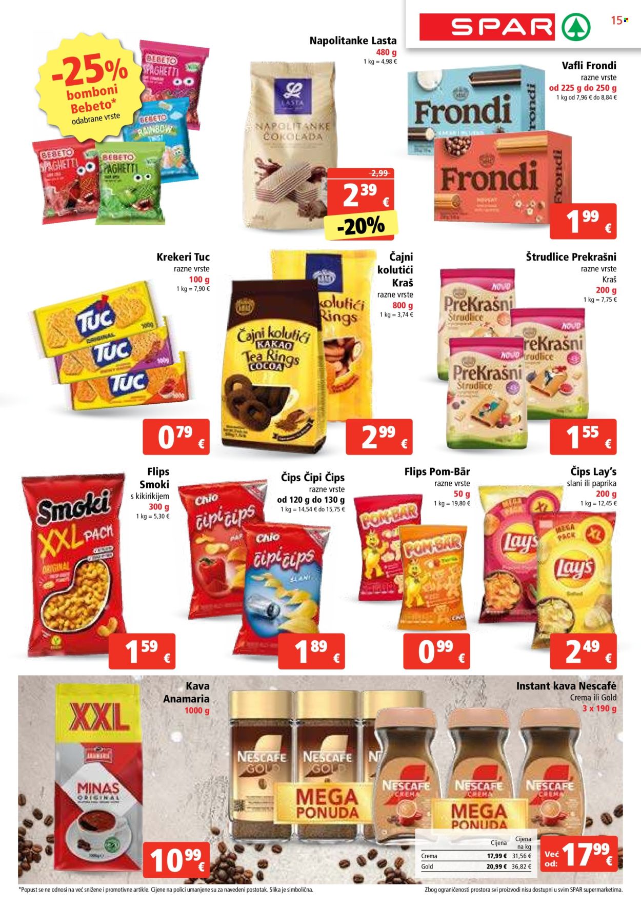 SPAR katalog - 22.01.2025. - 28.01.2025. Stranica 15