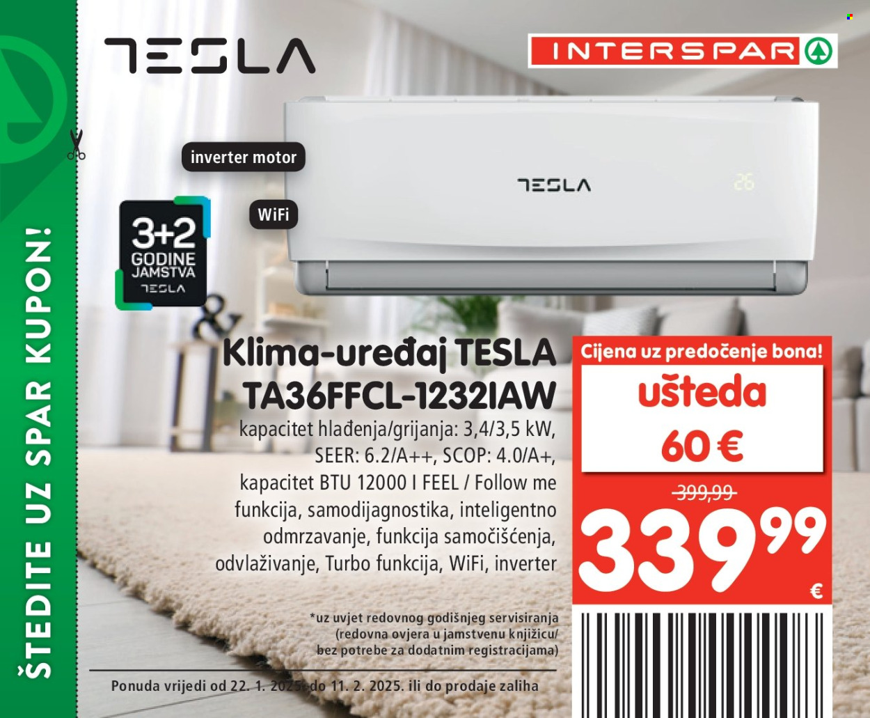 INTERSPAR katalog - 22.01.2025. - 11.02.2025. Stranica 11