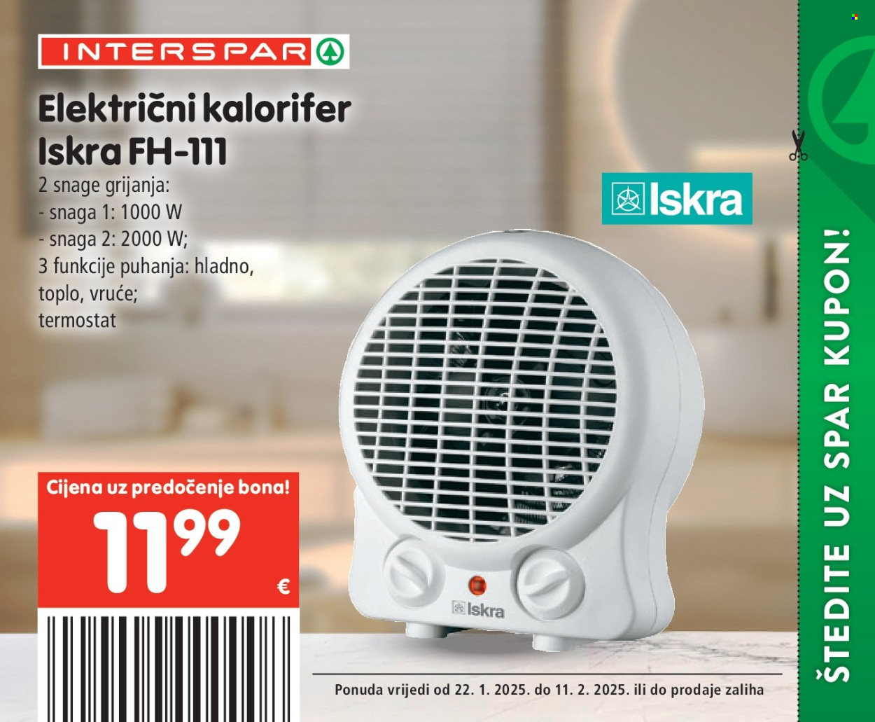 INTERSPAR katalog - 22.01.2025. - 11.02.2025. Stranica 12