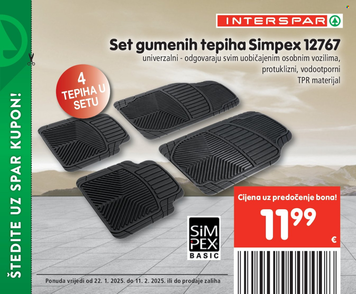 INTERSPAR katalog - 22.01.2025. - 11.02.2025. Stranica 23