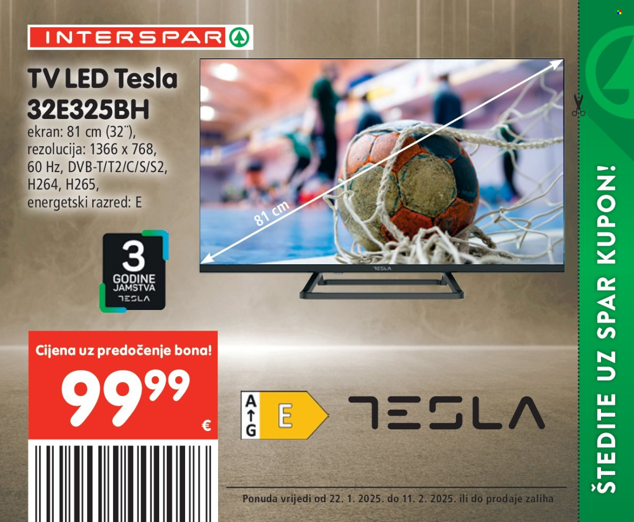 INTERSPAR katalog - 22.01.2025. - 11.02.2025. Stranica 26