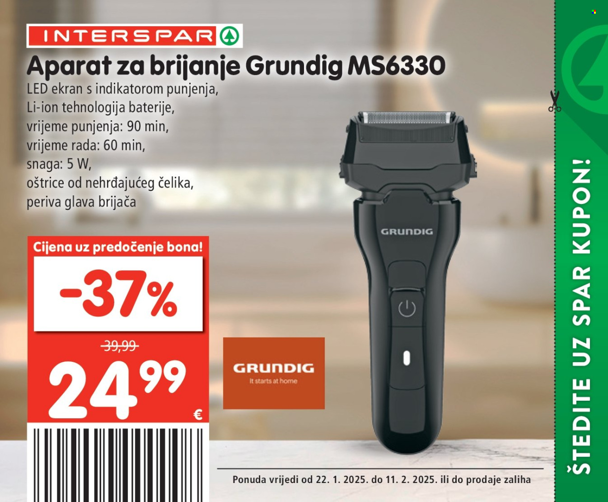 INTERSPAR katalog - 22.01.2025. - 11.02.2025. Stranica 30