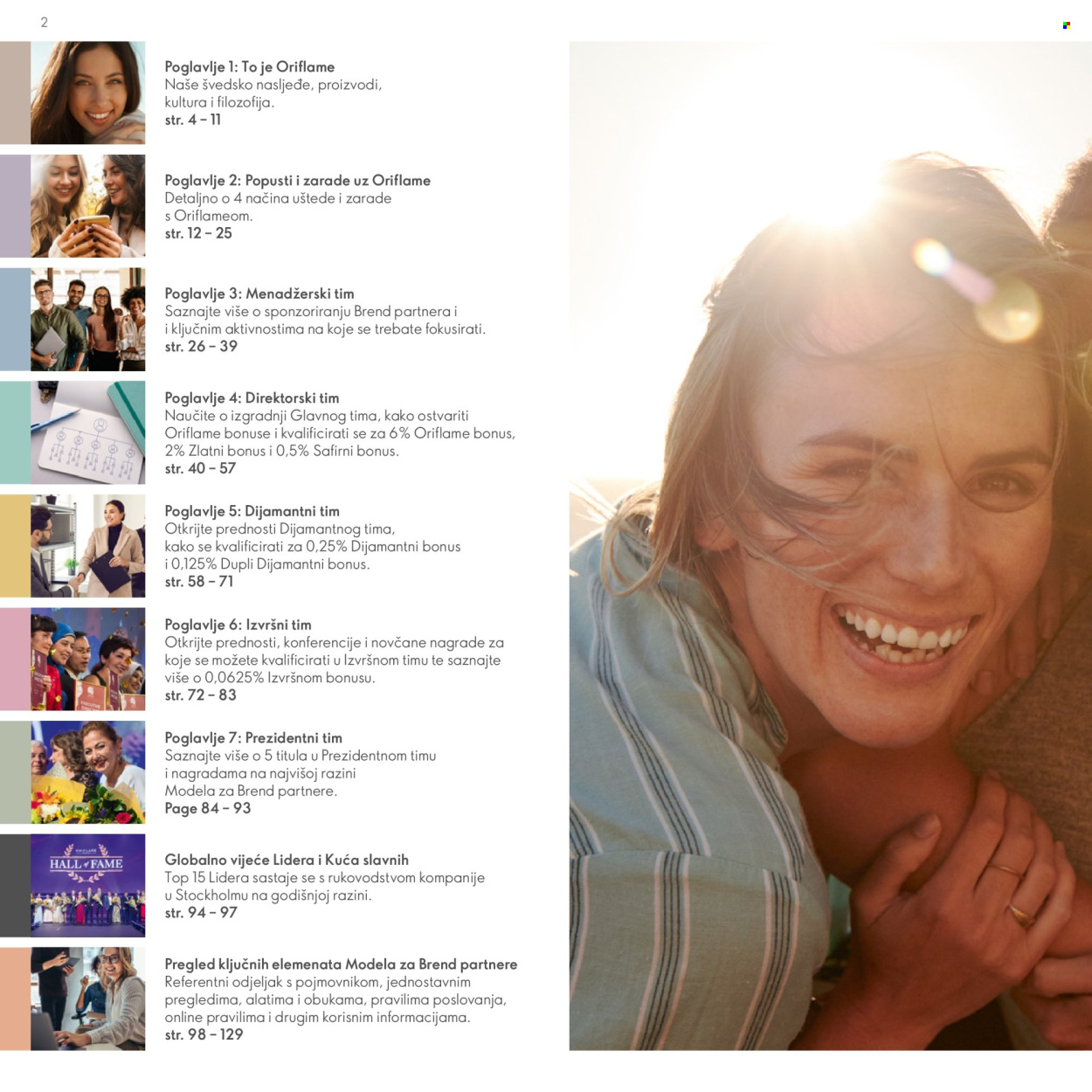 Oriflame katalog Stranica 2