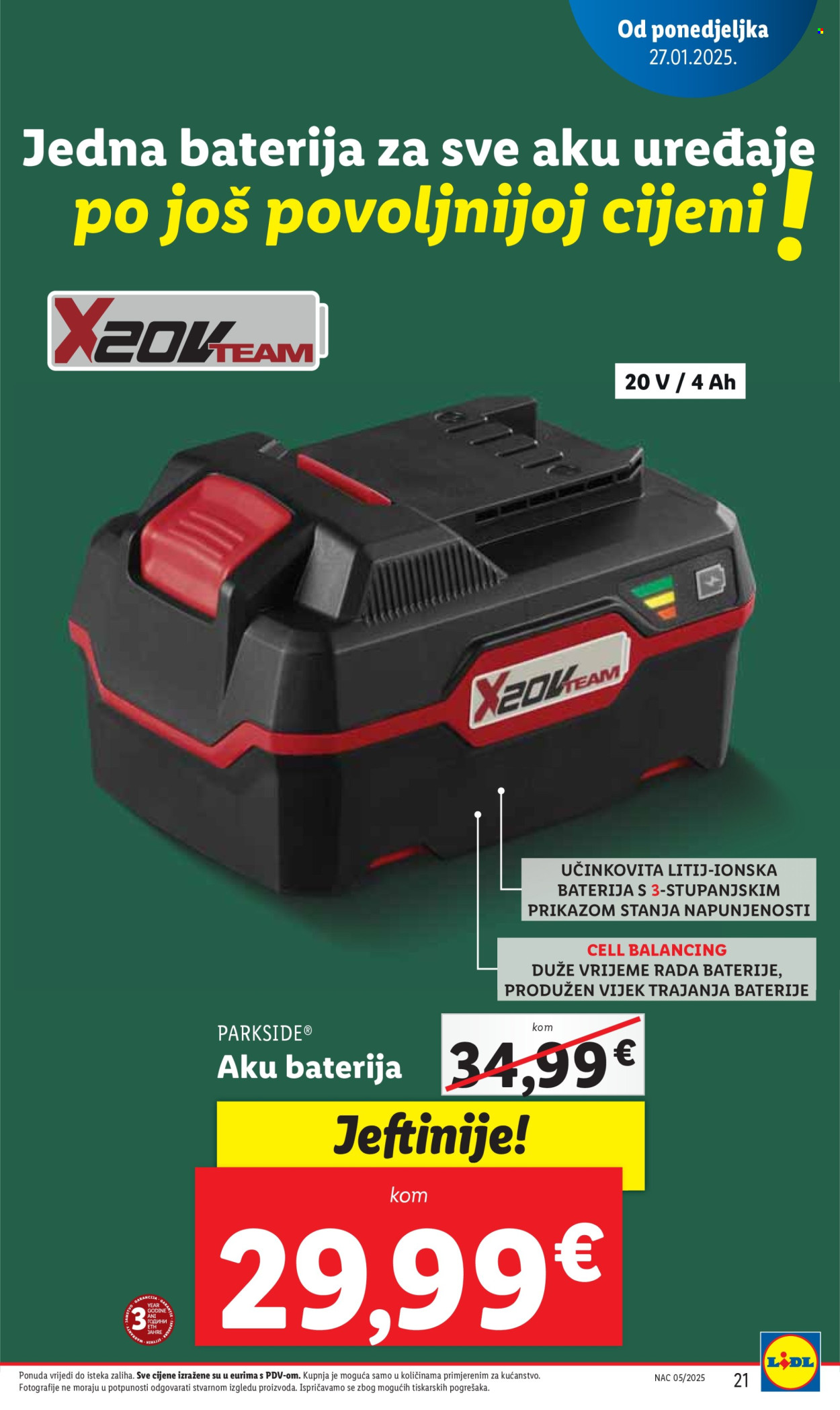 Lidl katalog - 27.01.2025. - 02.02.2025. Stranica 21