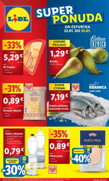 Lidl katalog - 23.01.2025. - 25.01.2025.