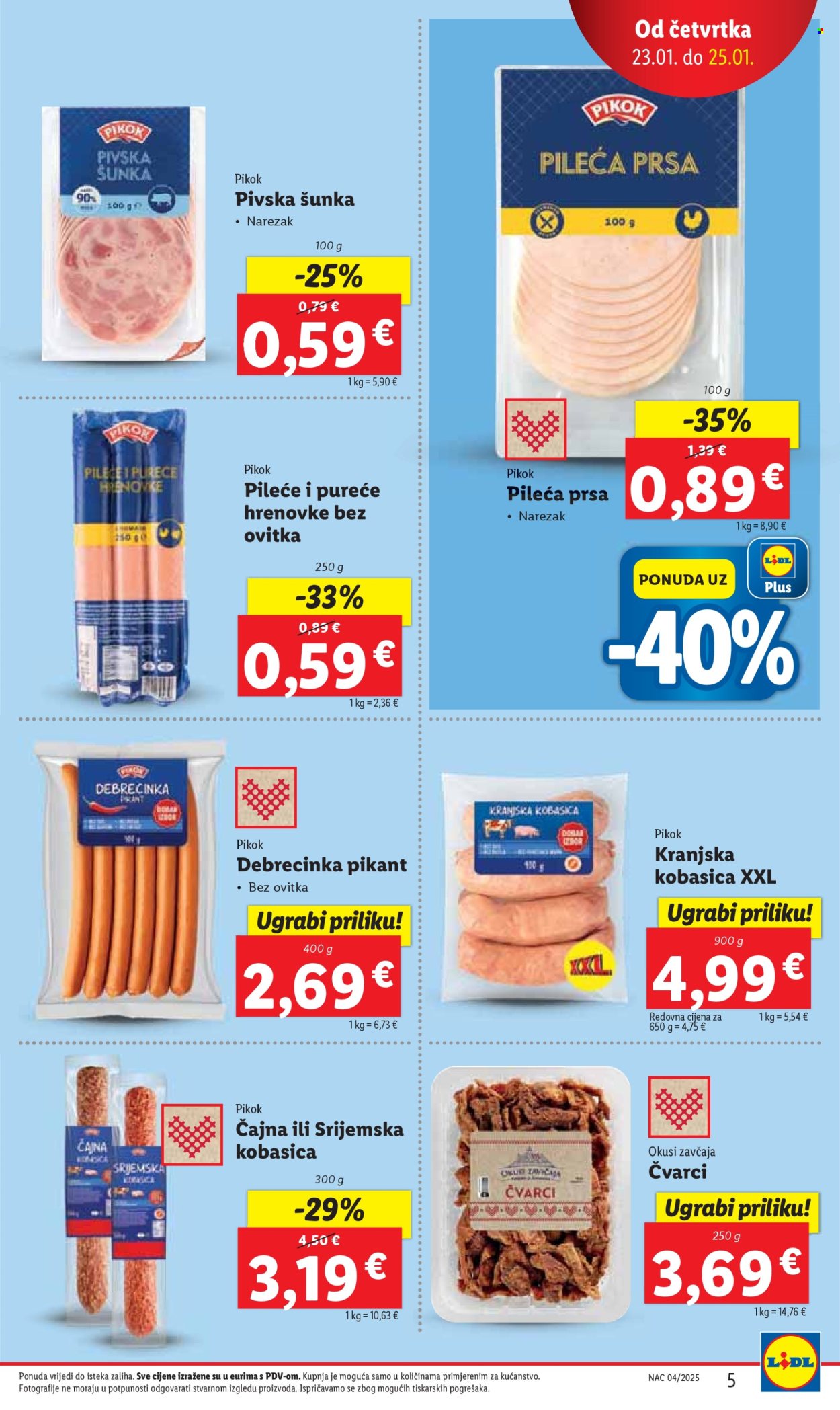 Lidl katalog - 23.01.2025. - 25.01.2025. Stranica 5