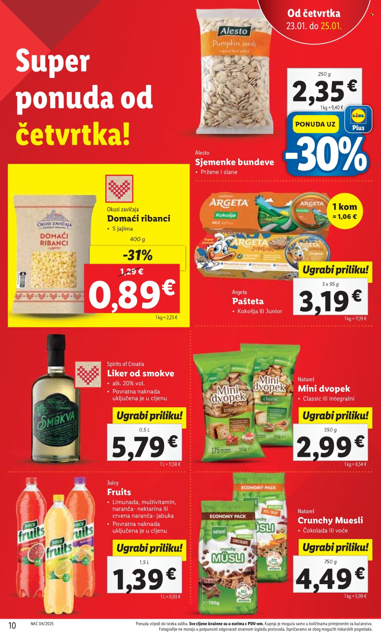Lidl katalog - 23.01.2025. - 25.01.2025. Stranica 10