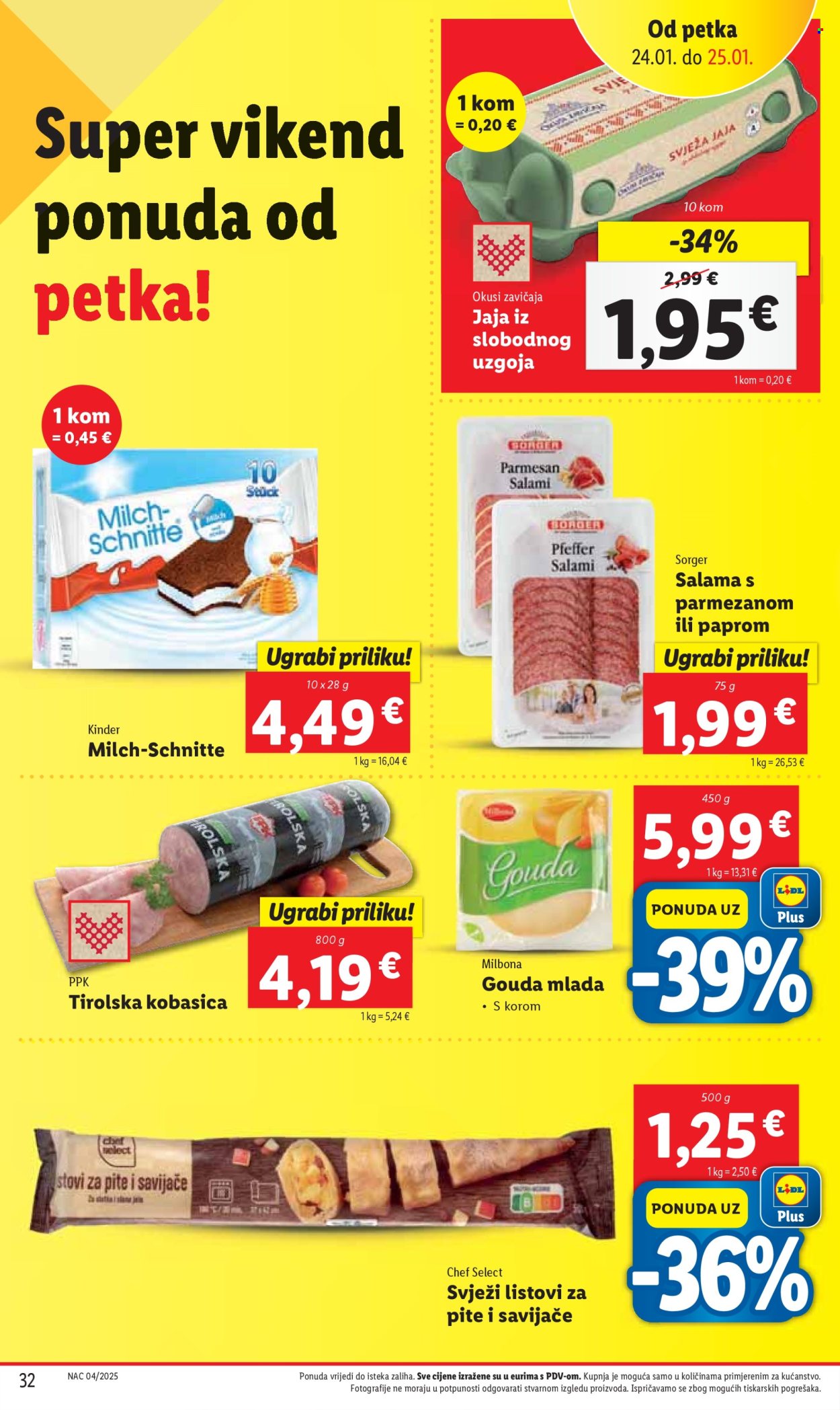 Lidl katalog - 23.01.2025. - 25.01.2025. Stranica 32