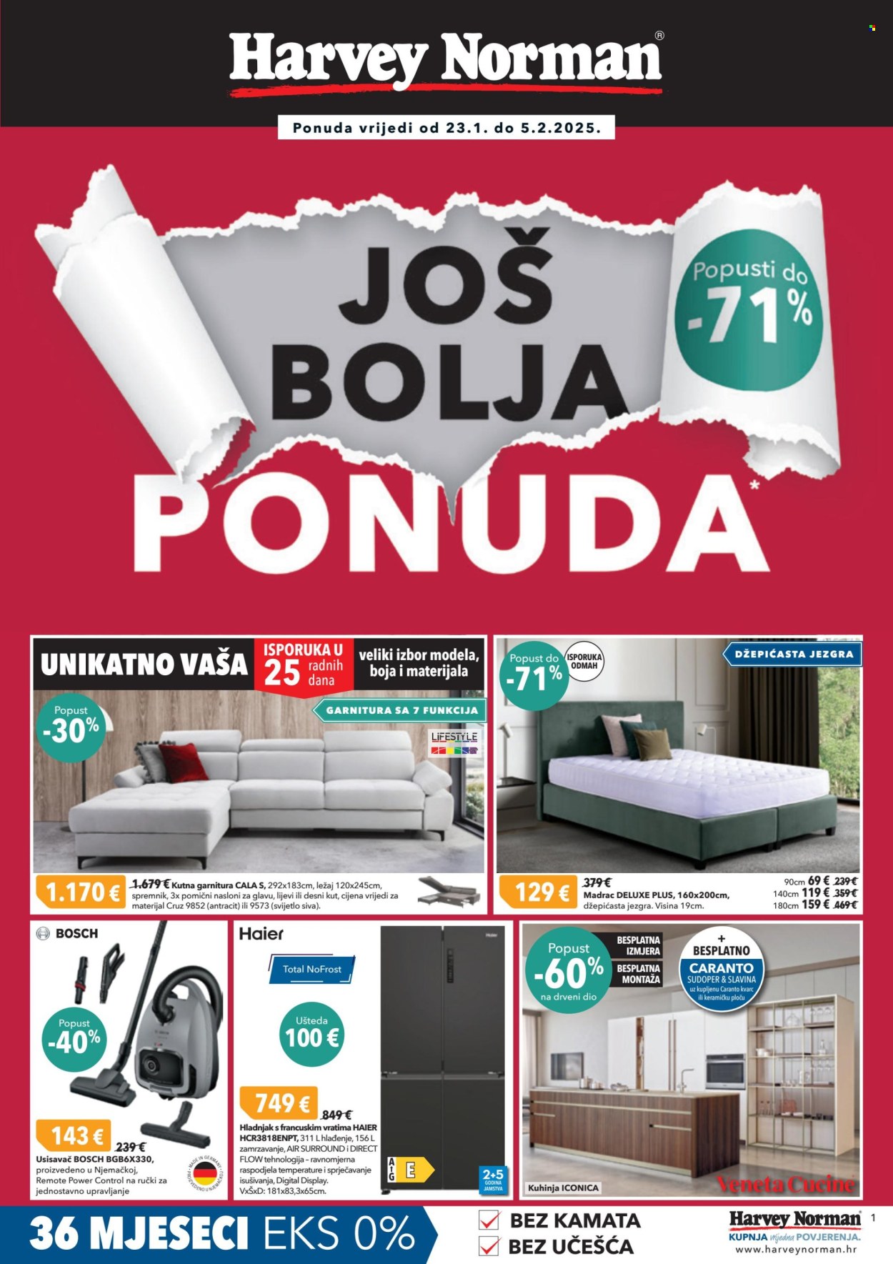 Harvey Norman katalog - 23.01.2025. - 05.02.2025. Stranica 1