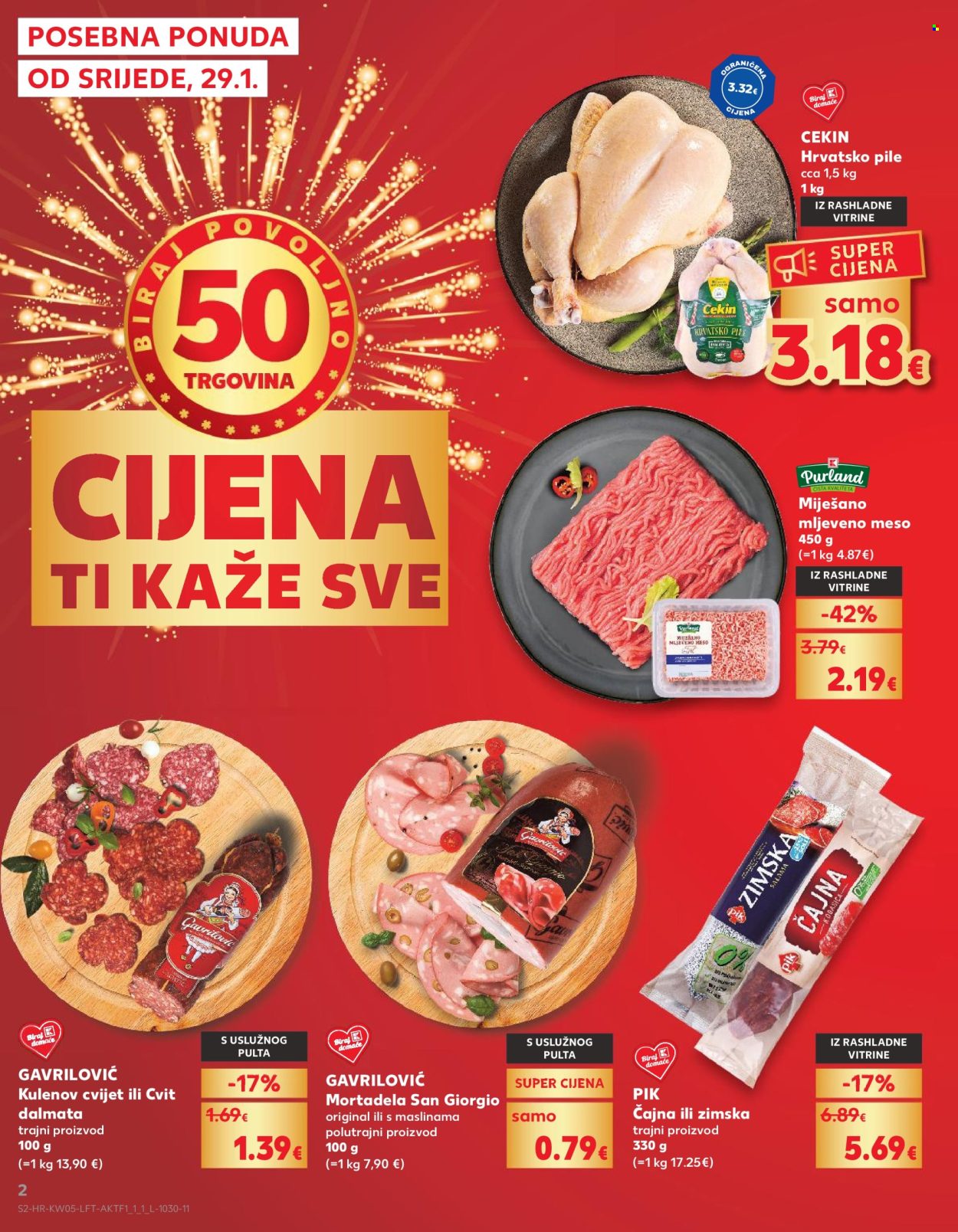 Kaufland katalog - 29.01.2025. - 04.02.2025. Stranica 2