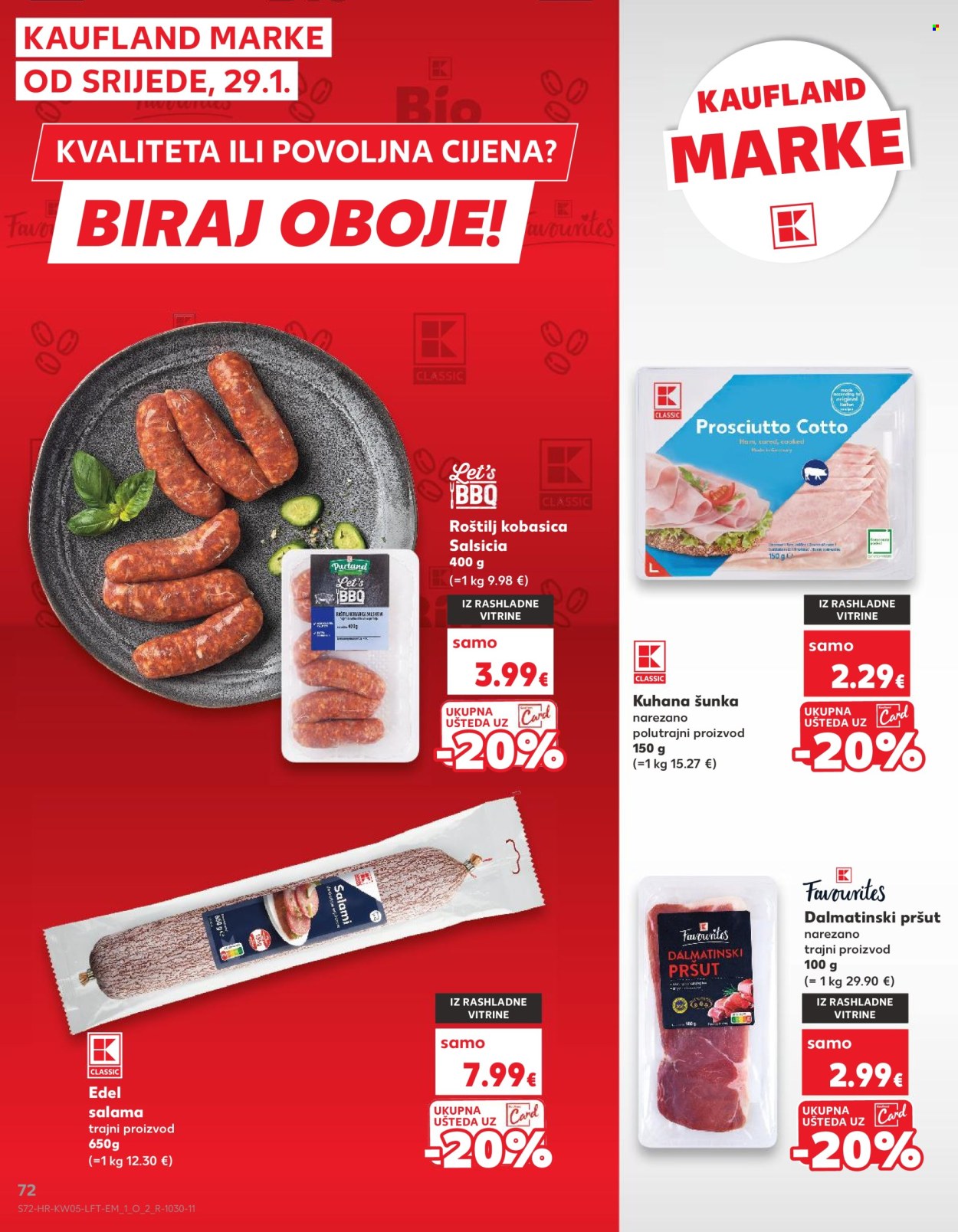 Kaufland katalog - 29.01.2025. - 04.02.2025. Stranica 72