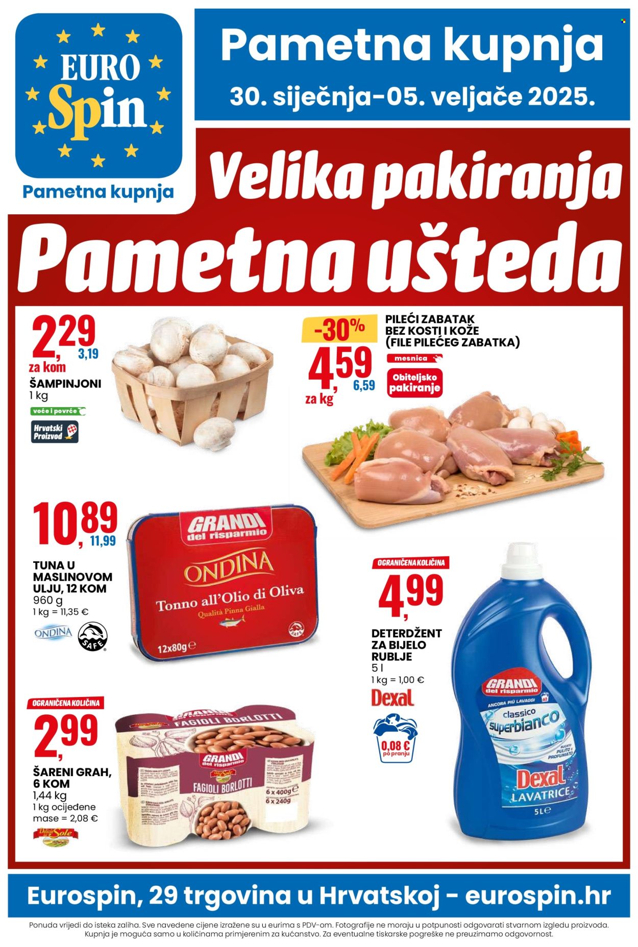 Eurospin katalog - 30.01.2025. - 05.02.2025. Stranica 1