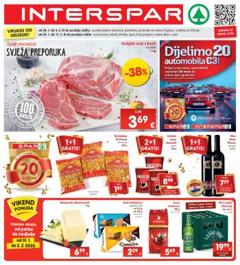 INTERSPAR katalog - 29.01.2025. - 04.02.2025.