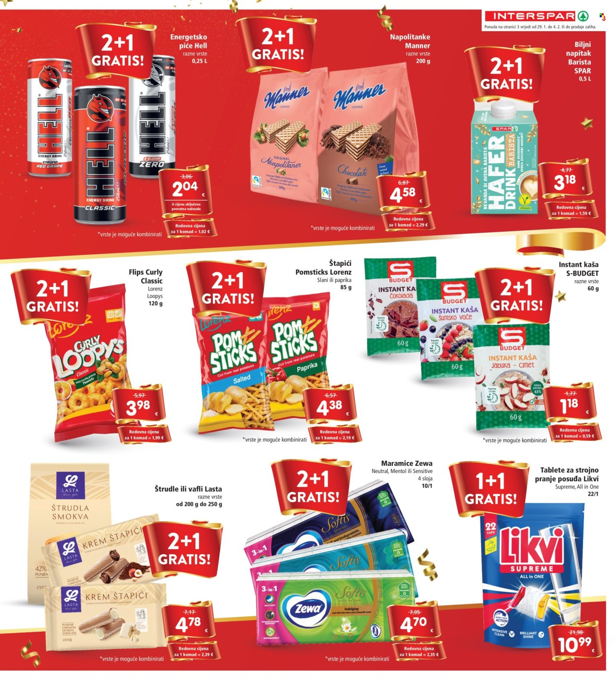 INTERSPAR katalog - 29.01.2025. - 04.02.2025. Stranica 3