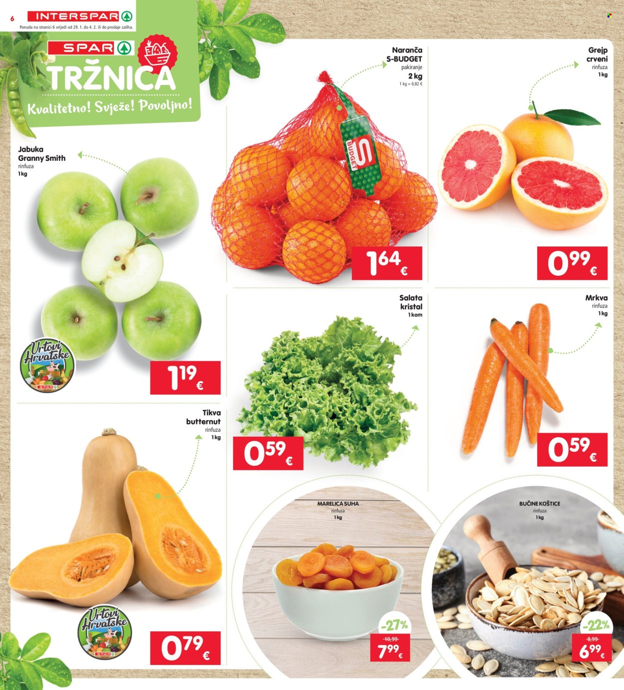 INTERSPAR katalog - 29.01.2025. - 04.02.2025. Stranica 6