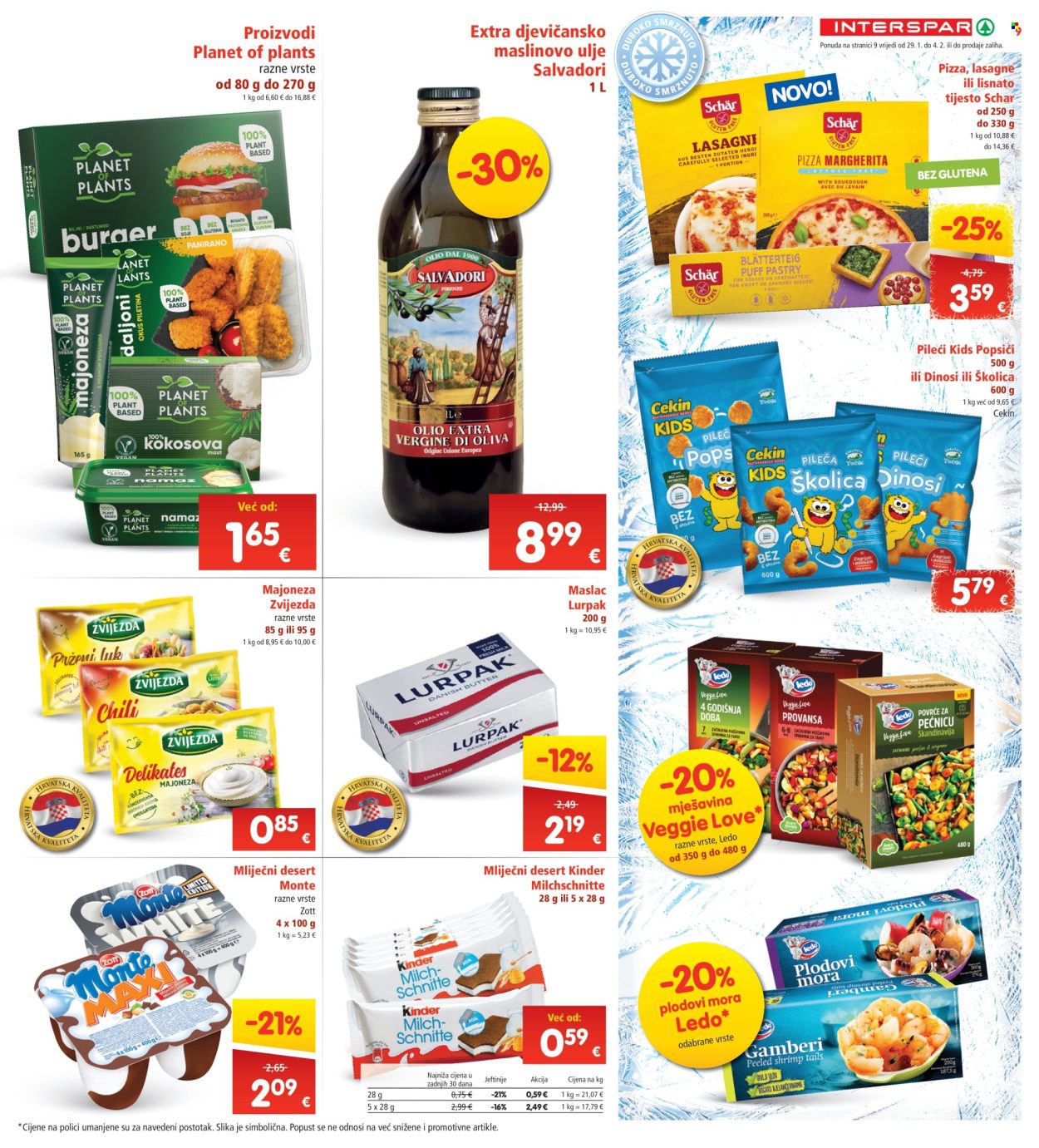 INTERSPAR katalog - 29.01.2025. - 04.02.2025. Stranica 9
