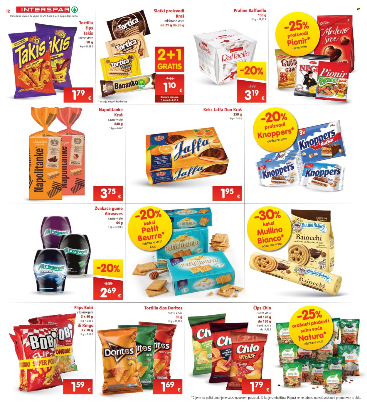 INTERSPAR katalog - 29.01.2025. - 04.02.2025. Stranica 12