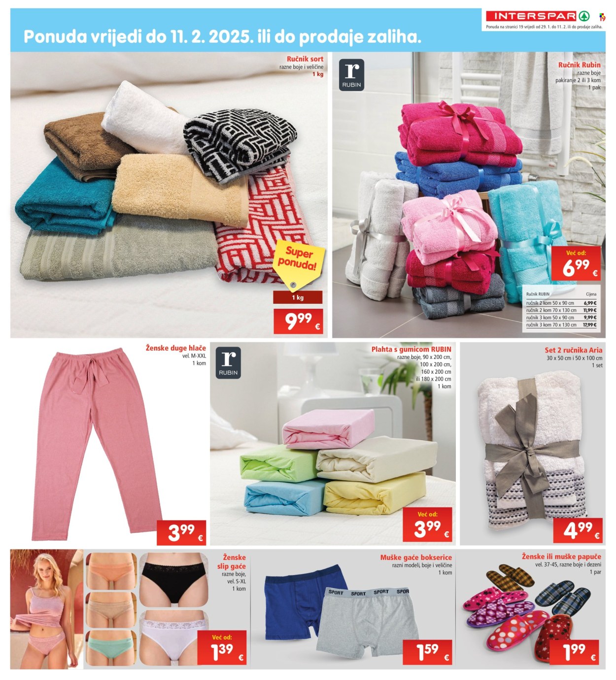 INTERSPAR katalog - 29.01.2025. - 04.02.2025. Stranica 19