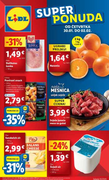 Lidl katalog - 30.01.2025. - 02.02.2025.