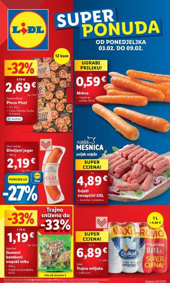 Lidl katalog - 03.02.2025. - 09.02.2025.