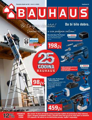 Bauhaus katalog - 30.01.2025. - 05.03.2025.